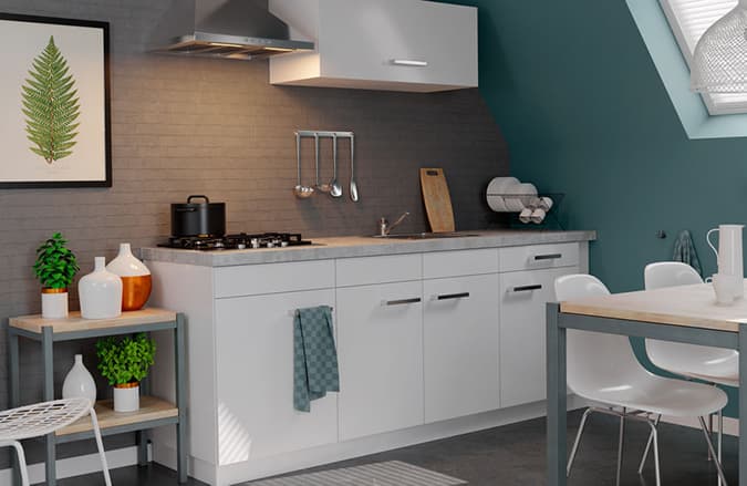 De kosten van een keuken plaatsen