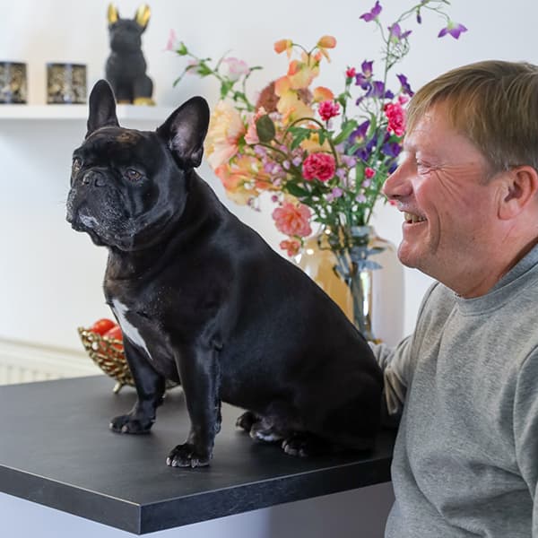 Cooper (links) en Dick