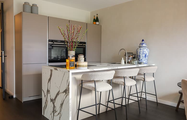 De keuken van Jan en Nikki