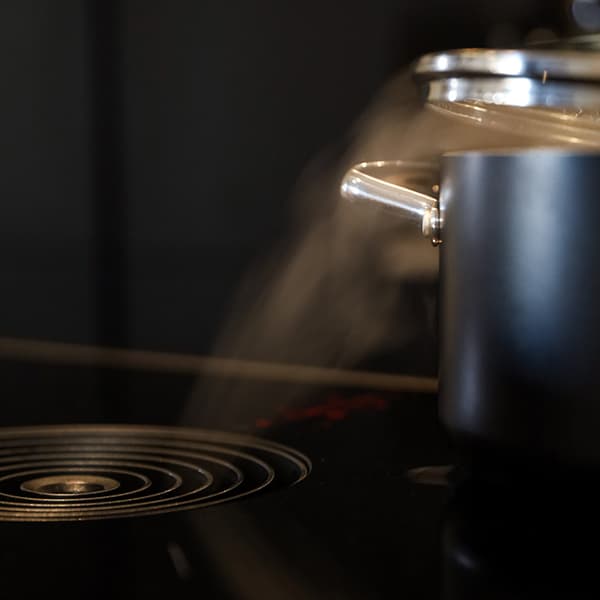 Perfecte afzuiging in de kookplaat