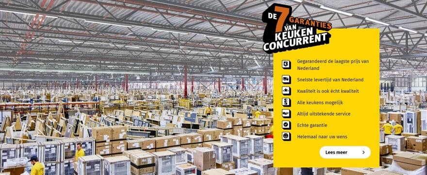 De 7 garanties op een rijtje - KeukenConcurrent