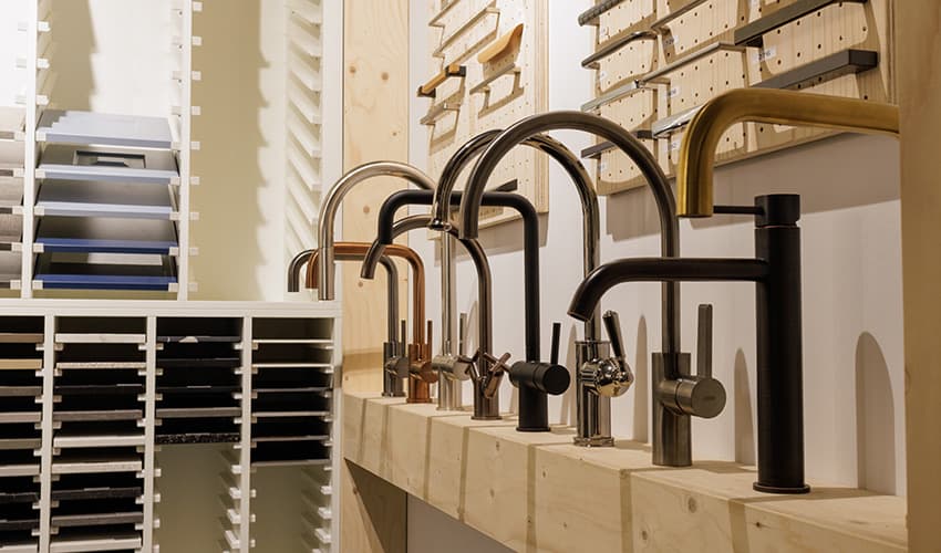 In onze inspiratieruimte kun je eindeloos combineren.