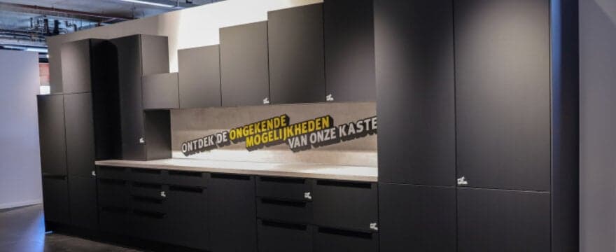 Maak kennis met onze kastenwand