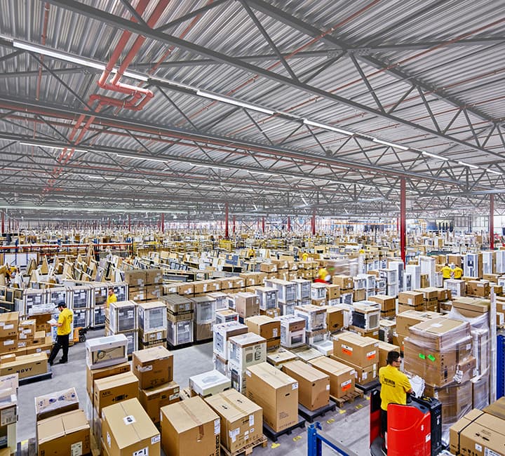 Magazijn KeukenConcurrent opslag keukens