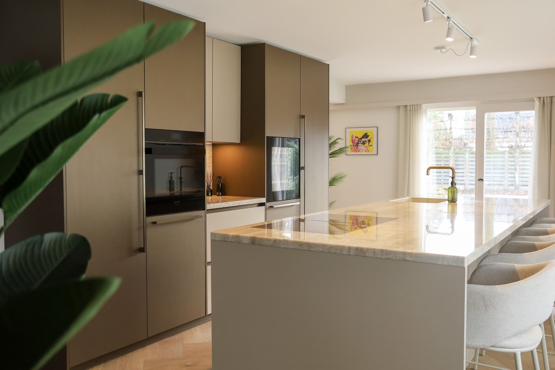 Luxe keuken met kookeiland