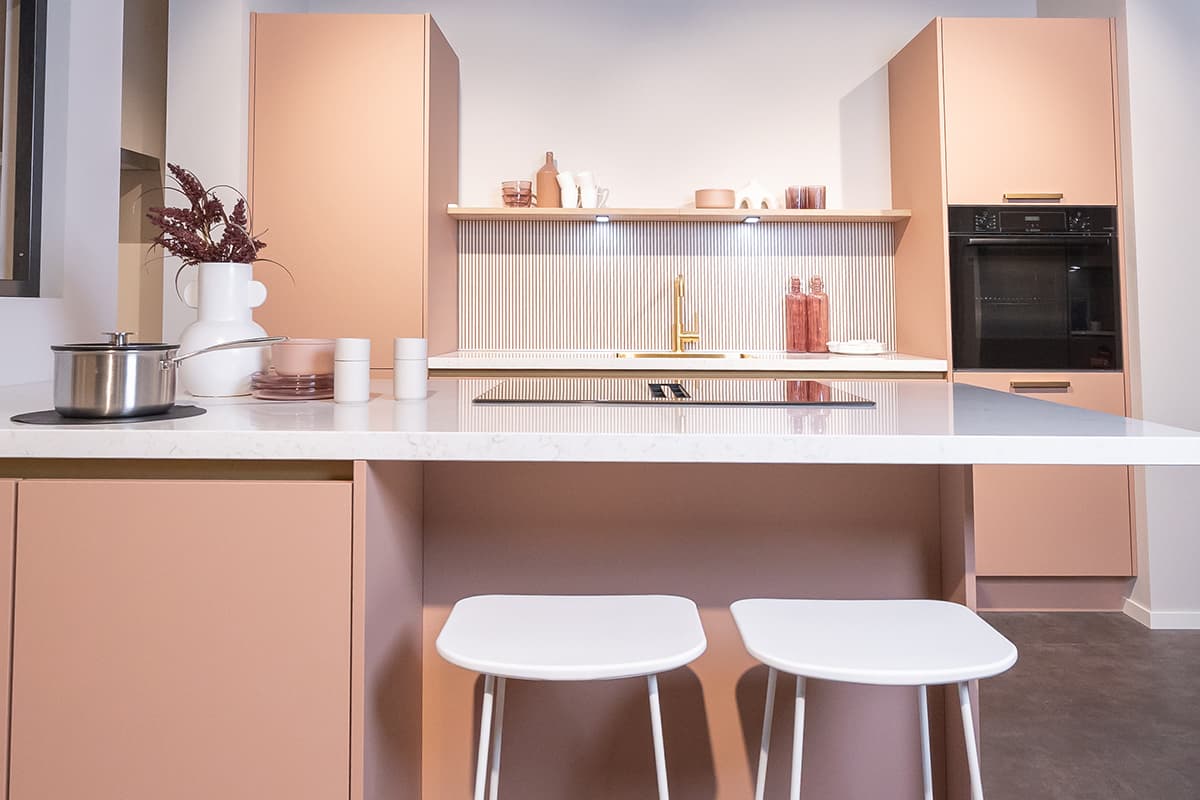 Roze keuken