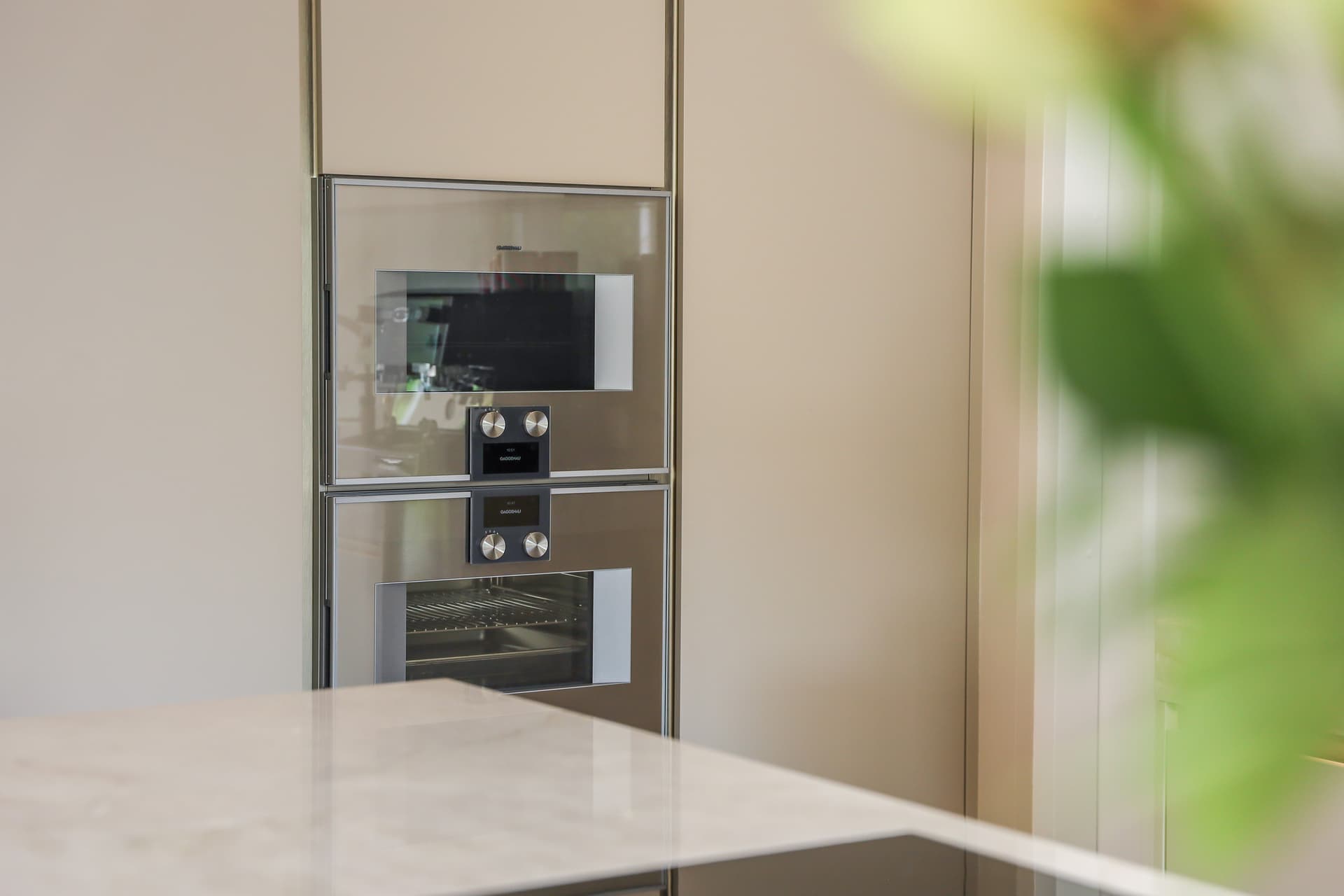 Beige-Gaggenau-apparatuur.jpg Beige Gaggenau inbouwapparatuur