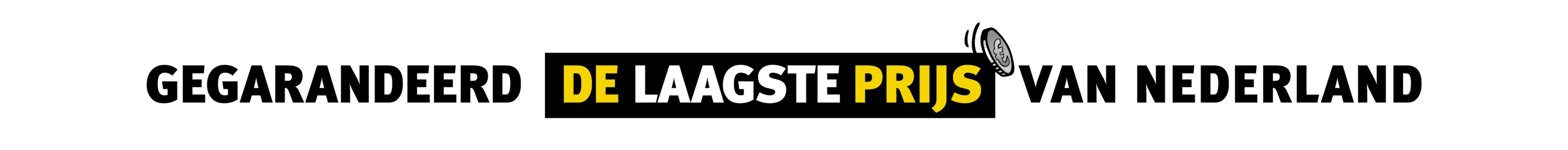 Gegarandeerd de laagste prijs