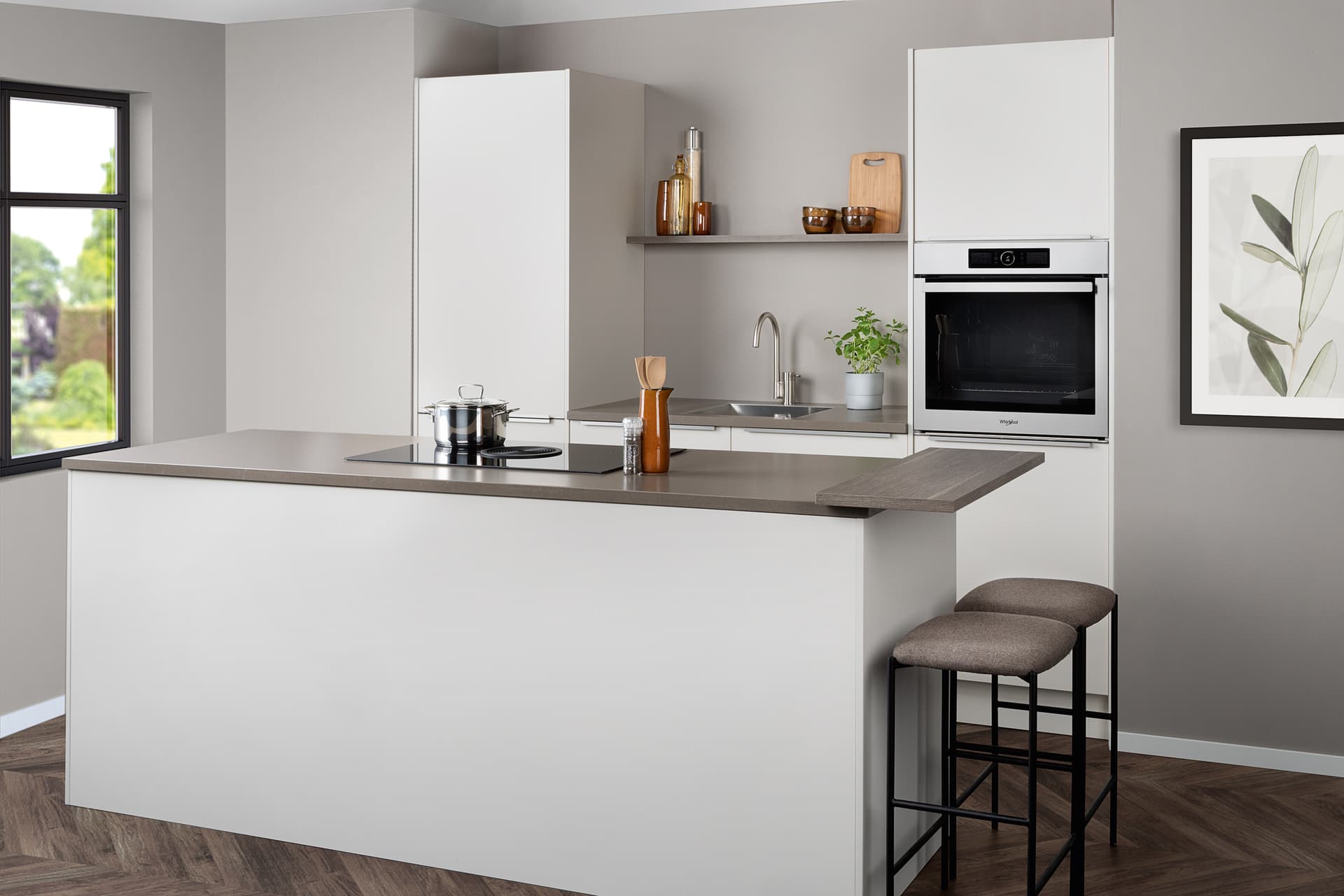 Minimalistische keuken