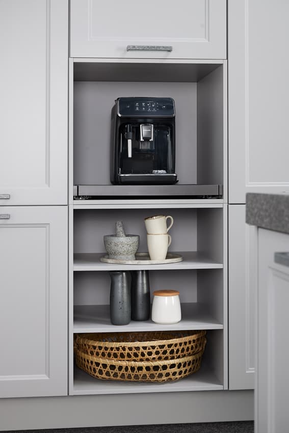 Koffienis in keuken