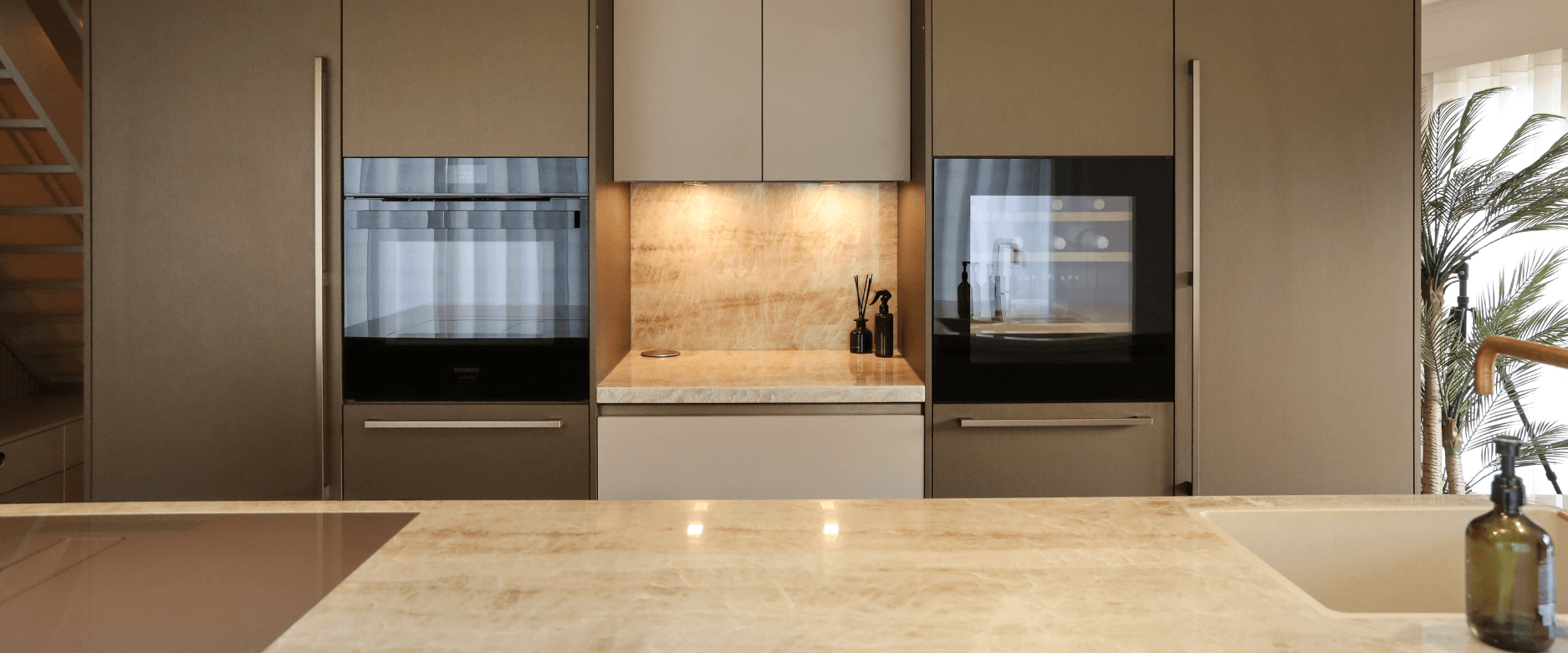 Moderne leefkeuken